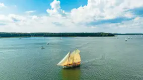 Oldtimery na Kisajnie widoczne z lotu ptaka, sierpień 2023r. - zdjęcie 18