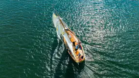 Oldtimery na Kisajnie widoczne z lotu ptaka, sierpień 2023r. - zdjęcie 34