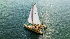 Oldtimery na Kisajnie widoczne z lotu ptaka, sierpień 2023r. - zdjęcie 19