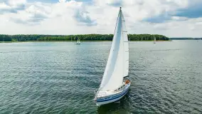 Oldtimery na Kisajnie widoczne z lotu ptaka, sierpień 2023r. - zdjęcie 36