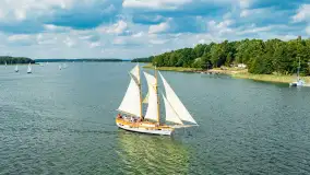 Oldtimery na Kisajnie widoczne z lotu ptaka, sierpień 2023r. - zdjęcie 56