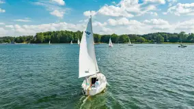 Oldtimery na Kisajnie widoczne z lotu ptaka, sierpień 2023r. - zdjęcie 57