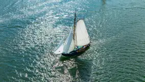 Oldtimery na Kisajnie widoczne z lotu ptaka, sierpień 2023r. - zdjęcie 32