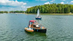 Oldtimery na Kisajnie widoczne z lotu ptaka, sierpień 2023r. - zdjęcie 50