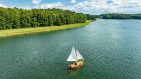 Oldtimery na Kisajnie widoczne z lotu ptaka, sierpień 2023r. - zdjęcie 37