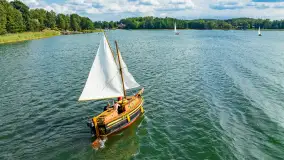 Oldtimery na Kisajnie widoczne z lotu ptaka, sierpień 2023r. - zdjęcie 54