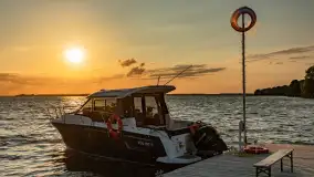 Sierpniowy wieczór i zachód słońca nad Darginem - zdjęcie 5