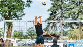 Otwarte Mistrzostwa Węgorzewa w Siatkówce Plażowej Mężczyzn - Sztynort 2023 - zdjęcie 16