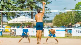 Otwarte Mistrzostwa Węgorzewa w Siatkówce Plażowej Mężczyzn - Sztynort 2023 - zdjęcie 13