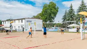 Otwarte Mistrzostwa Węgorzewa w Siatkówce Plażowej Mężczyzn - Sztynort 2023 - zdjęcie 28