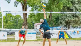 Otwarte Mistrzostwa Węgorzewa w Siatkówce Plażowej Mężczyzn - Sztynort 2023 - zdjęcie 25