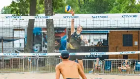 Otwarte Mistrzostwa Węgorzewa w Siatkówce Plażowej Mężczyzn - Sztynort 2023 - zdjęcie 92