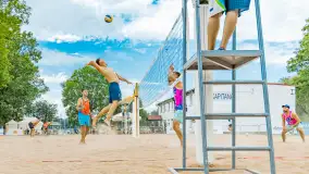 Otwarte Mistrzostwa Węgorzewa w Siatkówce Plażowej Mężczyzn - Sztynort 2023 - zdjęcie 70