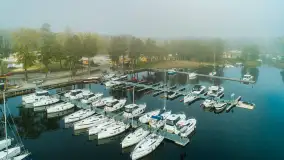 Październikowe mgły nad jeziorem Kisajno - zdjęcie 4