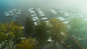 Październikowe mgły nad jeziorem Kisajno - zdjęcie 16