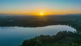 Wschód słońca nad jeziorem Iławki - zdjęcie 22