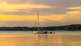 Sierpniowy zachód słońca nad Darginem, Sun Bila Pieczarki - zdjęcie 24