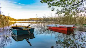 Złota mazurska jesień w Mrągowie nad jeziorem Juno - zdjęcie 14