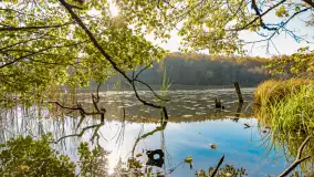 Złota mazurska jesień w Mrągowie nad jeziorem Juno - zdjęcie 31