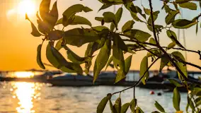 Wrześniowy zachód słońca nad jeziorem Dargin - zdjęcie 5