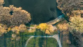 Ekomarina Giżycko i Niegocin przed zachodem słońca, listopad 2023 r. - zdjęcie 17