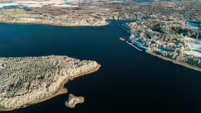 Zimowa wersja Mazur w okolicach Łabędziego Ostrowia i jeziora Kisajno - zdjęcie 57