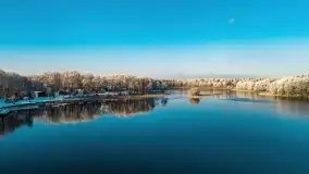 Zimowa wersja Mazur w okolicach Łabędziego Ostrowia i jeziora Kisajno - zdjęcie 45