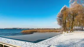 Mazurska biała jesień w porcie Ognisty Ptak, listopad 2023 r. - zdjęcie 19