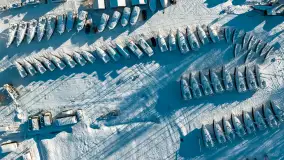 Port w Sztynorcie w zimowej odsłonie pod koniec listopada 2023 r. - zdjęcie 4