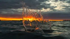 Cieniutki... zachód słońca nad jeziorem Dargin, listopad 2023 - zdjęcie 20