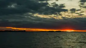 Cieniutki... zachód słońca nad jeziorem Dargin, listopad 2023 - zdjęcie 19