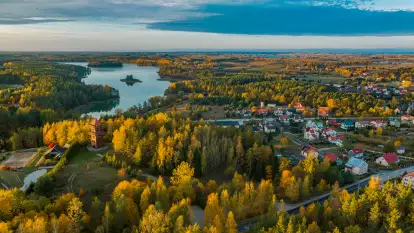 Mix mazurskich ujęć z drona, sezon 2023