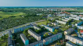 Wiosenne zdjęcia Kętrzyna z lotu ptaka, koniec maja 2023 r. - zdjęcie 11