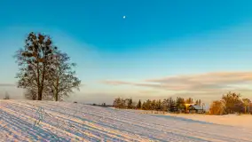 Wschód słońca w okolicach wsi Podlasie, grudzień 2023 r. - zdjęcie 28