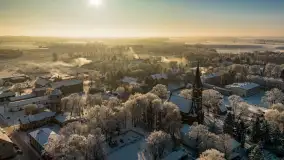 Zimowy poranek w okolicach Wopławek k/Kętrzyna - zdjęcie 24