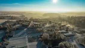 Zimowy poranek w okolicach Wopławek k/Kętrzyna - zdjęcie 19