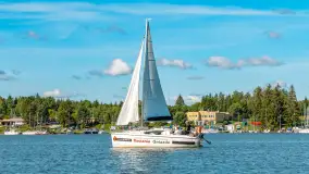 Regaty Enea Cup, jezioro Ryńskie, wrzesień 2023 r. - zdjęcie 20