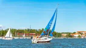 Regaty Enea Cup, jezioro Ryńskie, wrzesień 2023 r. - zdjęcie 34