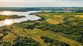 Zdjęcia Mazur z lotu ptaka na różnych ujęciach, sezon 2022 r. - zdjęcie 17