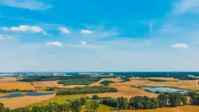 Zdjęcia Mazur z lotu ptaka na różnych ujęciach, sezon 2022 r. - zdjęcie 41