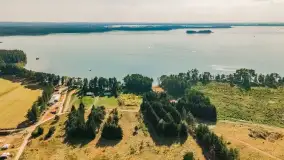 Zdjęcia Mazur z lotu ptaka na różnych ujęciach, sezon 2022 r. - zdjęcie 42