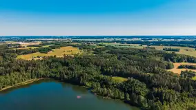 Mix zdjęć Mazur z lotu ptaka, sezon 2023 r. - zdjęcie 26