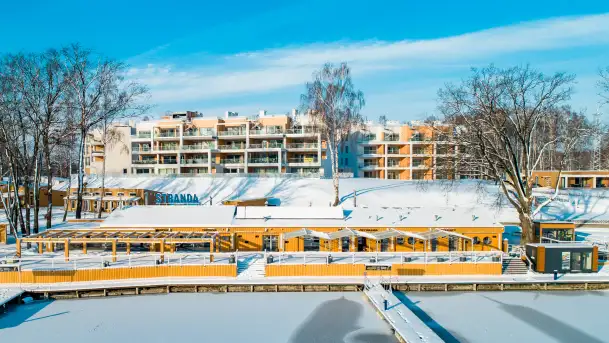 Zimowa wersja Kisajna, porty w zatoce Tracz, styczeń 2024 r. - zdjęcie 7