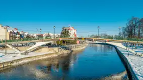 Zimowy Pisz na ujęciach z drona, styczeń 2024 r. - zdjęcie 5