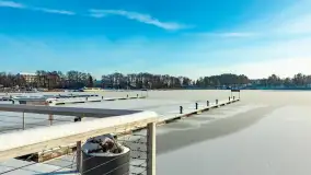 Stranda w mrozie i śniegu, styczeń 2024 r. - zdjęcie 10