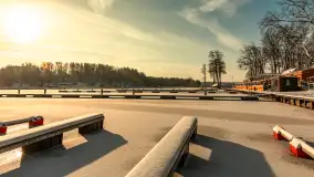 Stranda w mrozie i śniegu, styczeń 2024 r. - zdjęcie 22