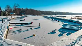 Jezioro Bełdany i Mazurski Raj w zimowej scenerii, styczeń 2024 r. - zdjęcie 31