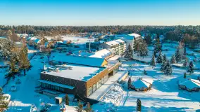 Bełdany, Piaski i Mazurski Raj z lotu ptaka, styczeń 2024 r. - zdjęcie 34