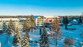 Bełdany, Piaski i Mazurski Raj z lotu ptaka, styczeń 2024 r. - zdjęcie 41