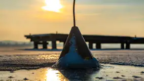 Jezioro Tajty i wieś Wrony przed zachodem słońca, styczeń 2024 r. - zdjęcie 22